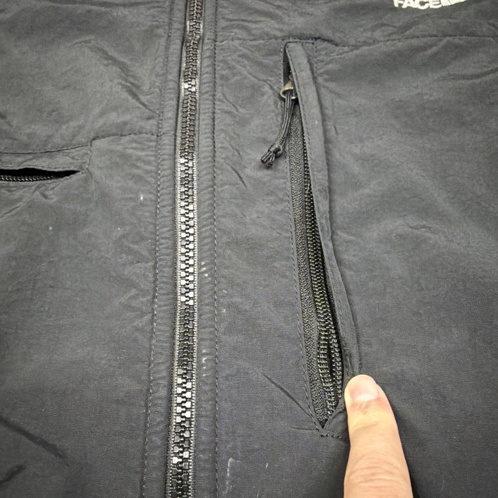 The North Face Retro Denali Fleece Jacket Mens Black Full Zip Polartec XL - Picture 4 of 9